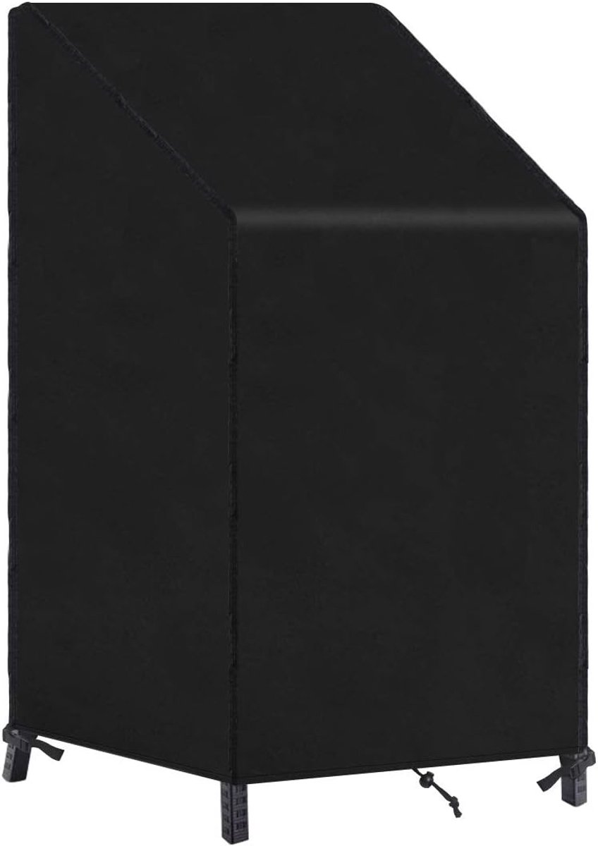 Stoelen, stapelstoel, beschermhoes voor balkonstoelen, 65 x 75 x 85 x 120 cm