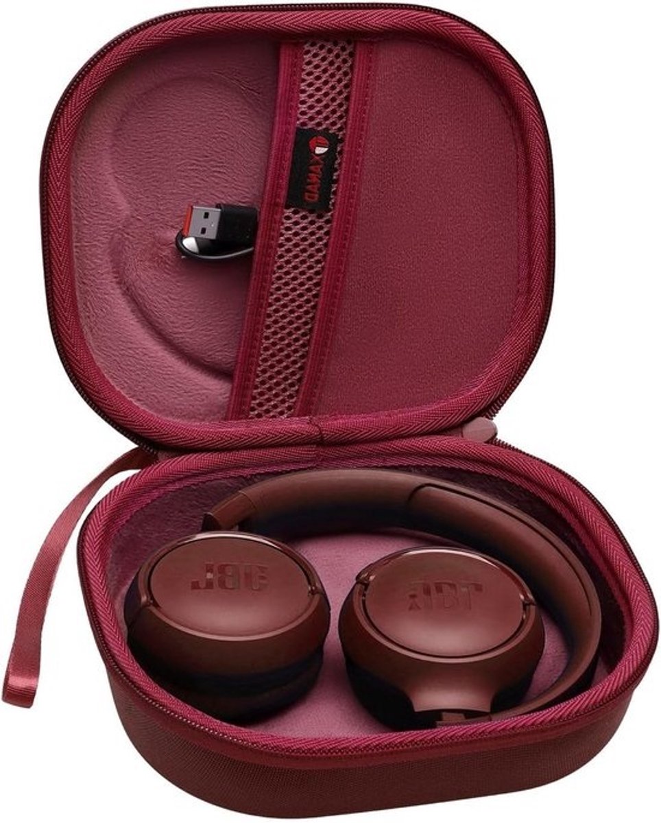 Draagbare Waterdichte Hoofdtelefoon Tas voor Soundcore H30i - Bruin, Ideaal voor Reizen en Bescherming
