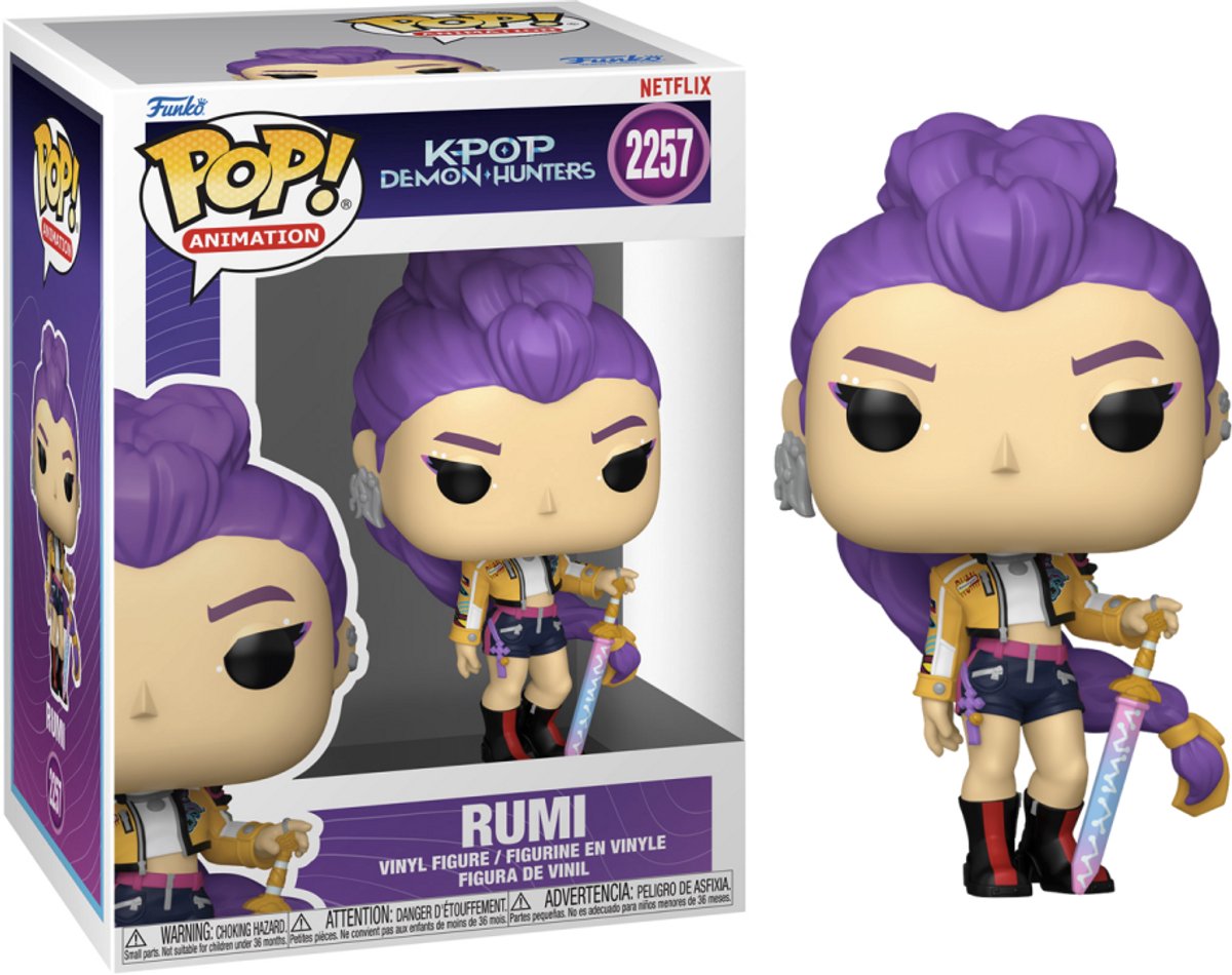 Pop Animation: K-Pop Demon Hunters - Rumi - Funko Pop #2257 — cadeau in Spellen & Speelgoed - foto 5