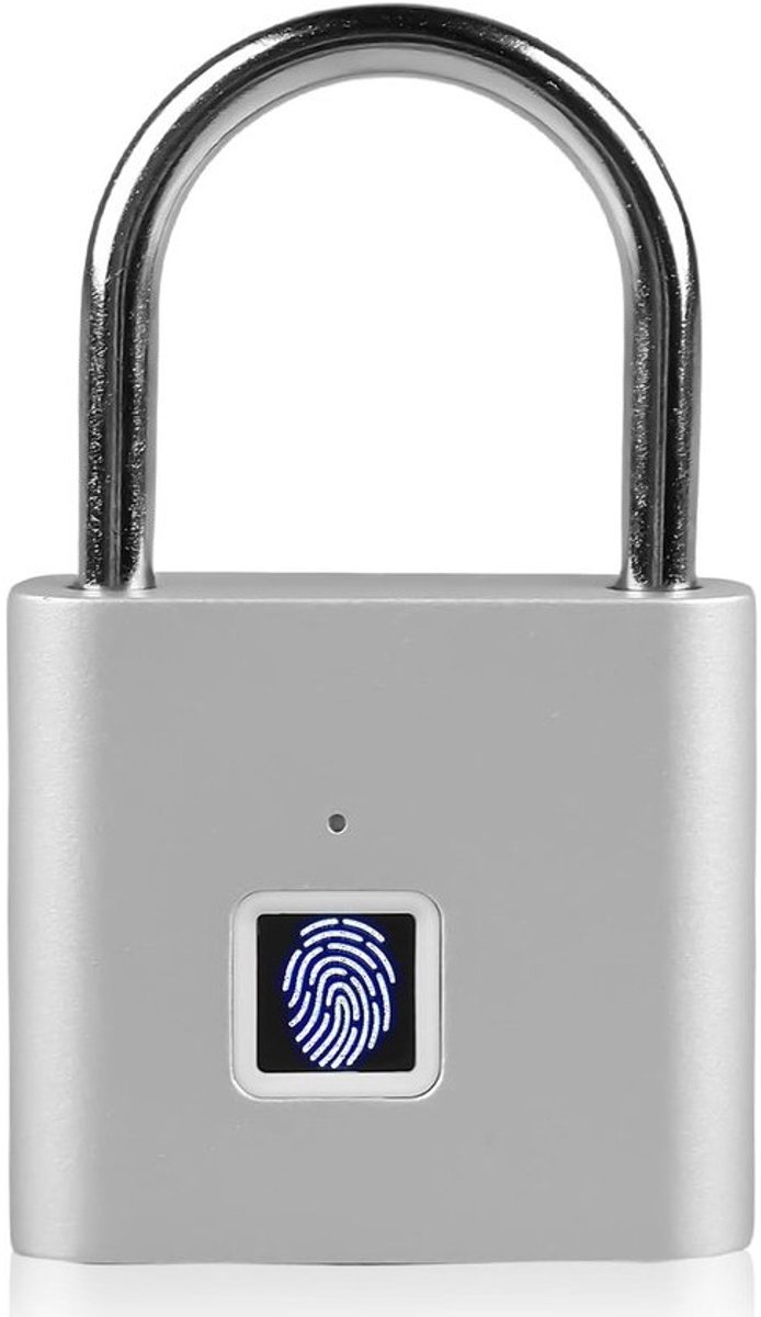 Slimme Vingerafdrukslot - Waterdichte USB-oplaadbare Padlock - Voor Gym en Beveiliging - Draagbaar