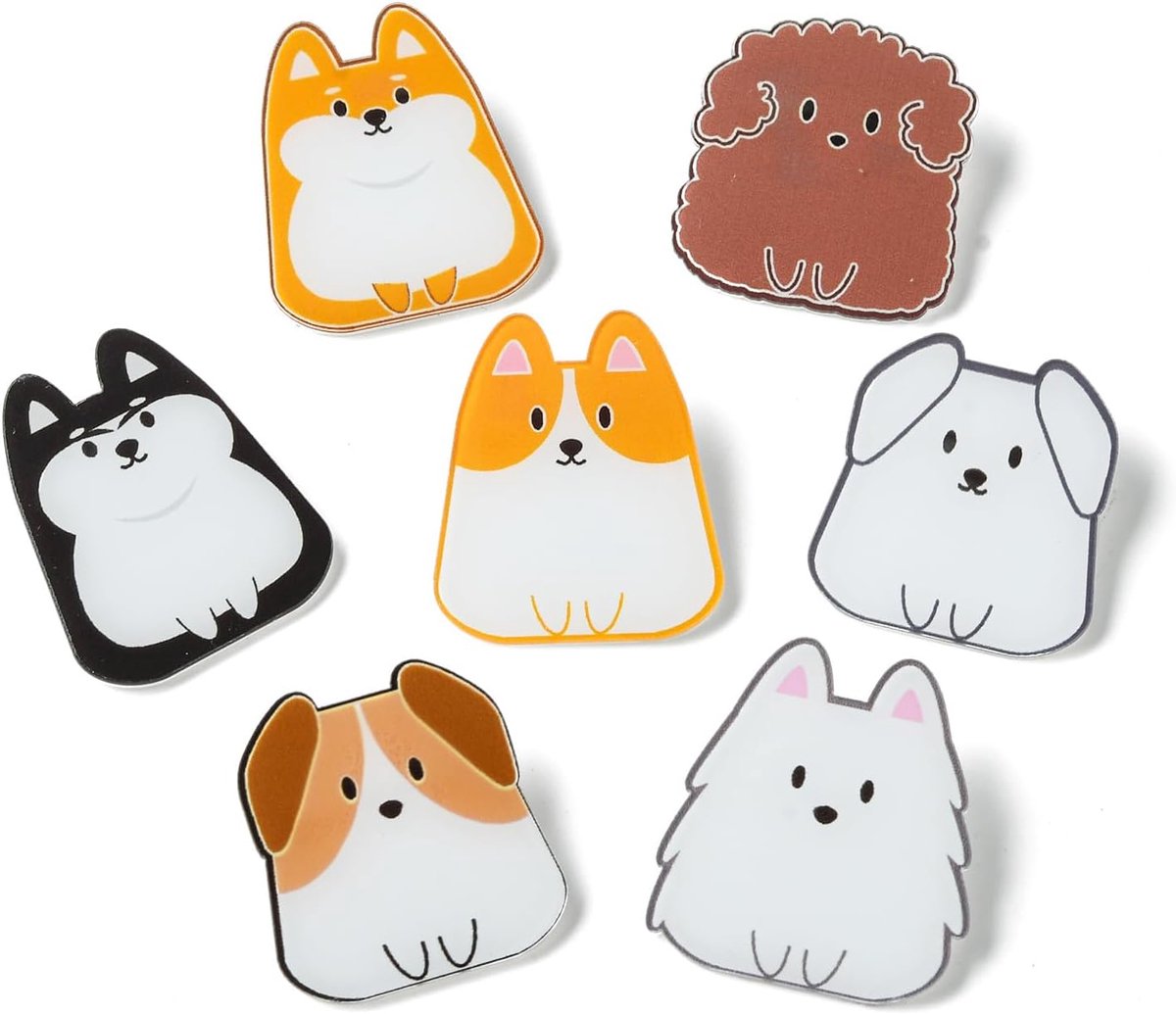 Broches Pin Set Acryl Plastic Pin Badges Voor Kleding Rugzakken Sieraden Ambachten Decor