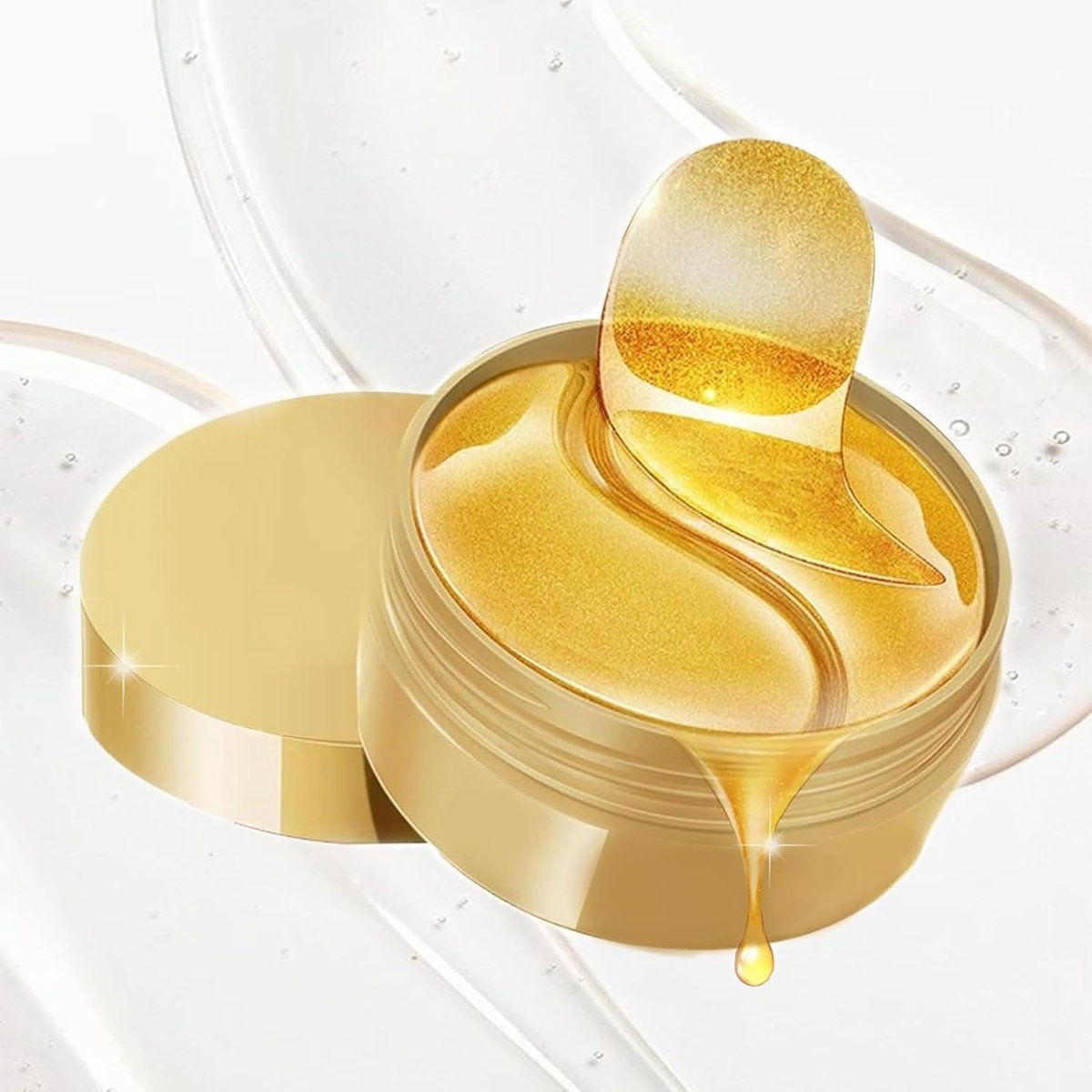 60 pads oogpads, oogpads tegen donkere kringen verwijderen, oogmasker hydraterend, anti-aging, verwijderen zakken, rimpels, donkere kringen en puffiness