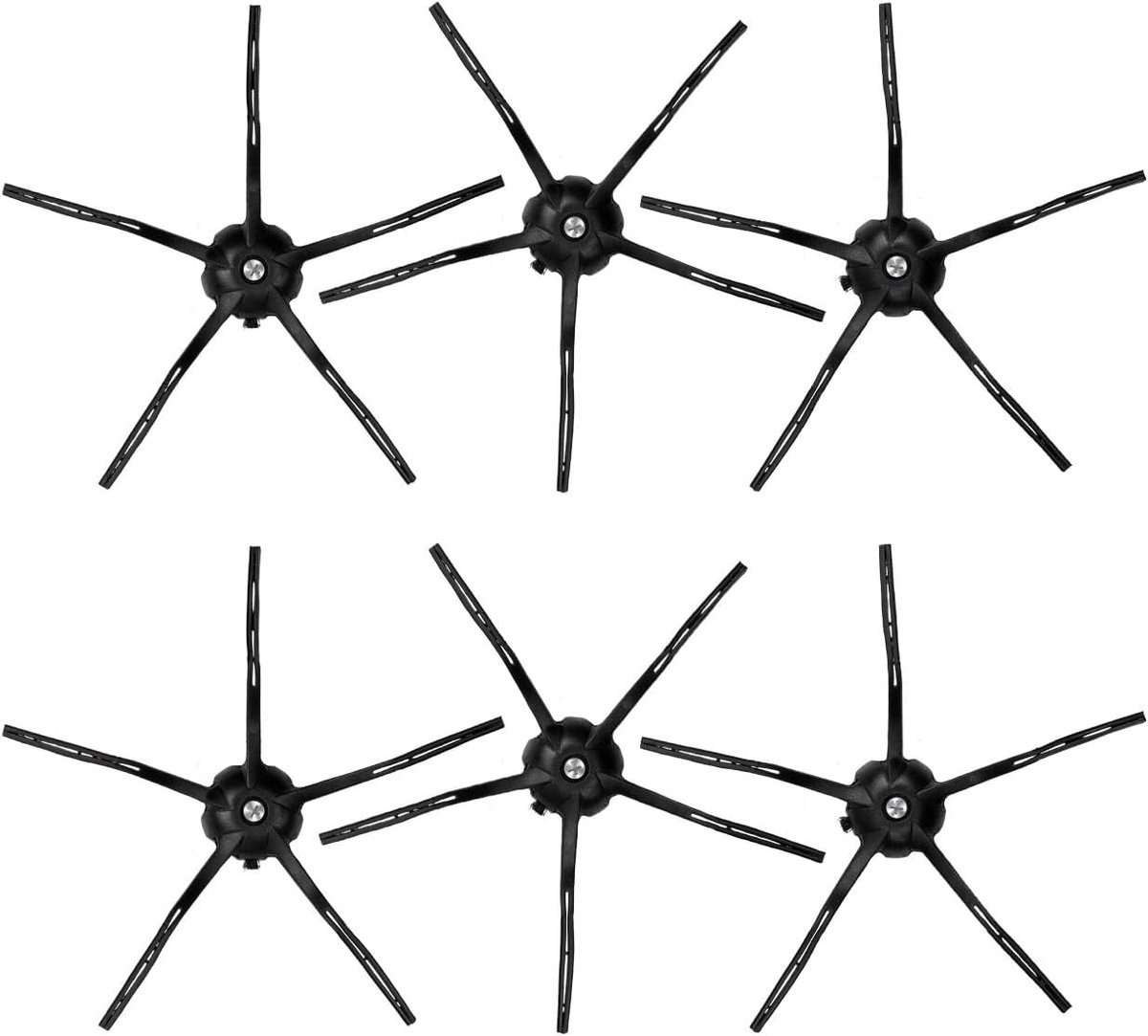 (6 stuks) Q5 Max+ Zijborstels voor Roborock Q7 Max+, Q7 Max, Q5 Max+, Q5 Pro, Q5 Pro+, Q8 Max+, Q Revo, Qrevo S, Qrevo Pro, Qrevo Slim, Qrevo Master, S7 MaxV Ultra, S8 Pro Ultra, S8 MaxV Ultra