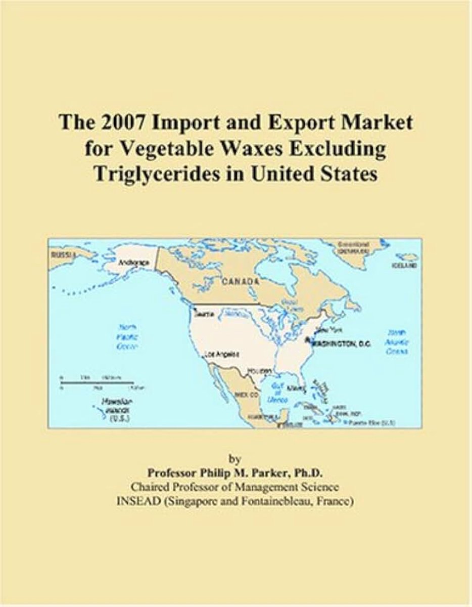 2007 Import and Export Market for Vegetable Waxes Excluding Triglycerides in United States