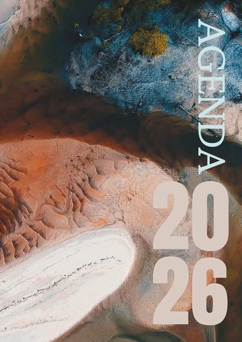 Giornaliera 2026 | A4 | copertina morbida | astratto
