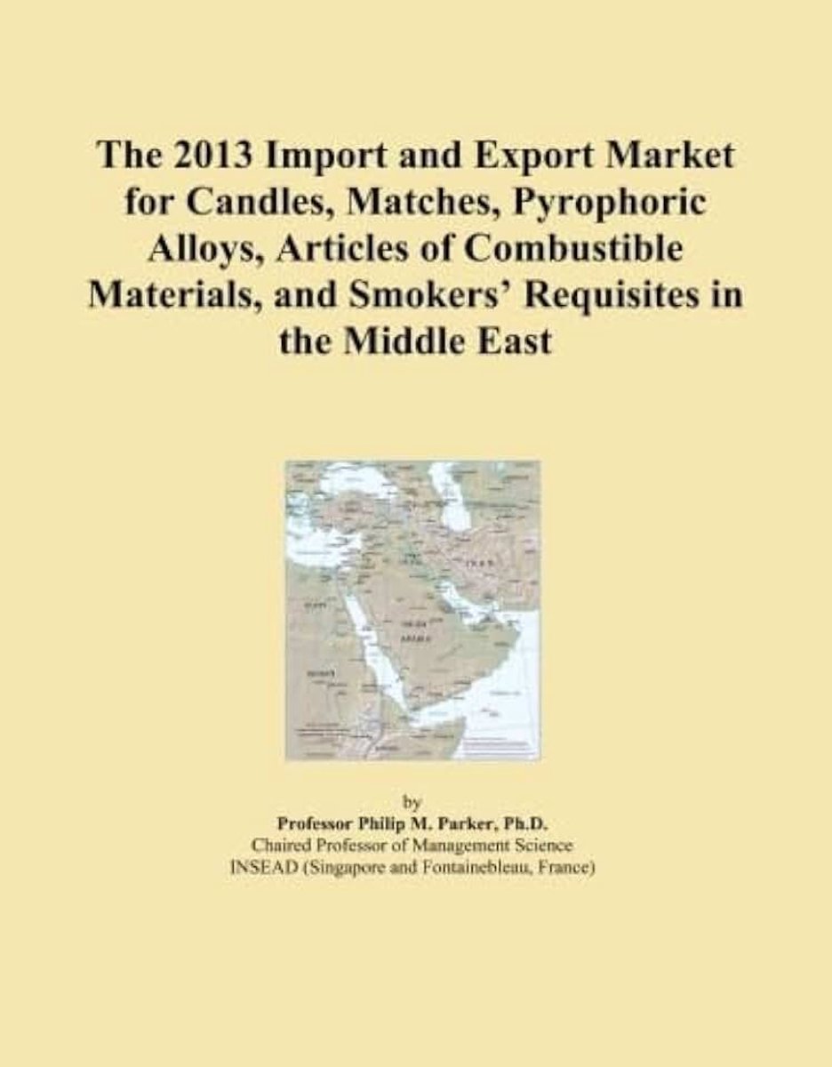 Export Market for Candles, Matches, Pyrophoric Alloys, Articles of Combustible Materials, and Smokers' Requisites in the Middle East