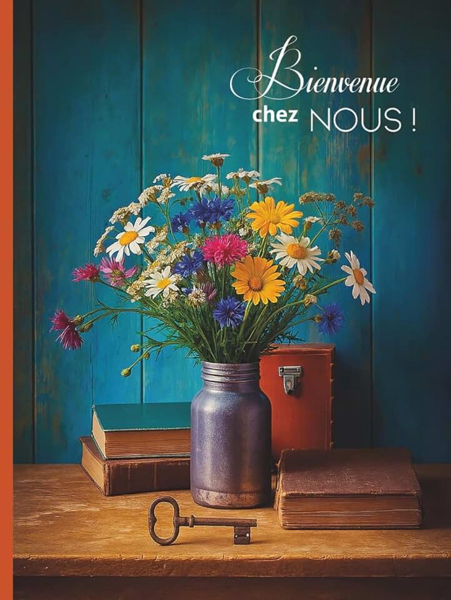 Chez Nous !: Livre d'Or pour gîte, Airbnb, location saisonnière, maison d'hôte, chambre d'hôte, vacances à la mer, montagne, campagne, hôtel, restaurant | 100 pages 21 x 28 cm