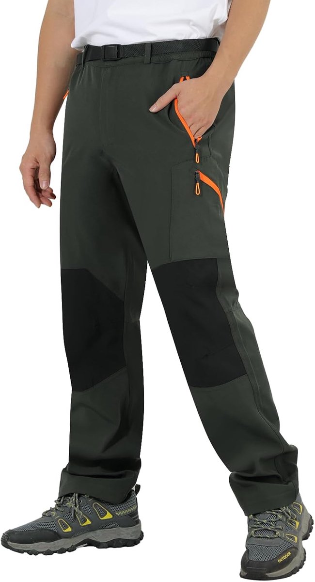 Wandelbroek voor heren, outdoor, hardlopen, ademend, winddicht