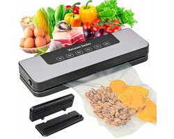 Vacumeermachine - Vacuümsealer - Vacuum Sealer - Nat en Droog Gebruik - Incl. 30 Vacuümzakken - 30 cm Sealbreedte - Auto & Handmatig - Touchscreen - Voedselvacuümverpakker - Voor Vershouding