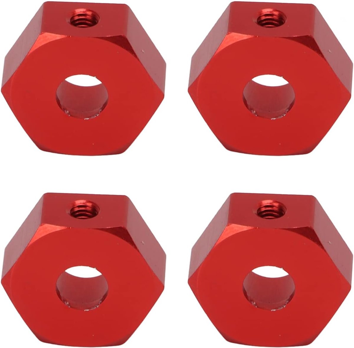 14 Mm Wielzeskantmoeren Borgmoeren voor 1/10 Schaal RC Auto Vrachtwagen Crawler Korte Koers, Aluminium Zeskantwiel Zeskant Aandrijfnaaf Upgrade voor AMMRA Big Rock