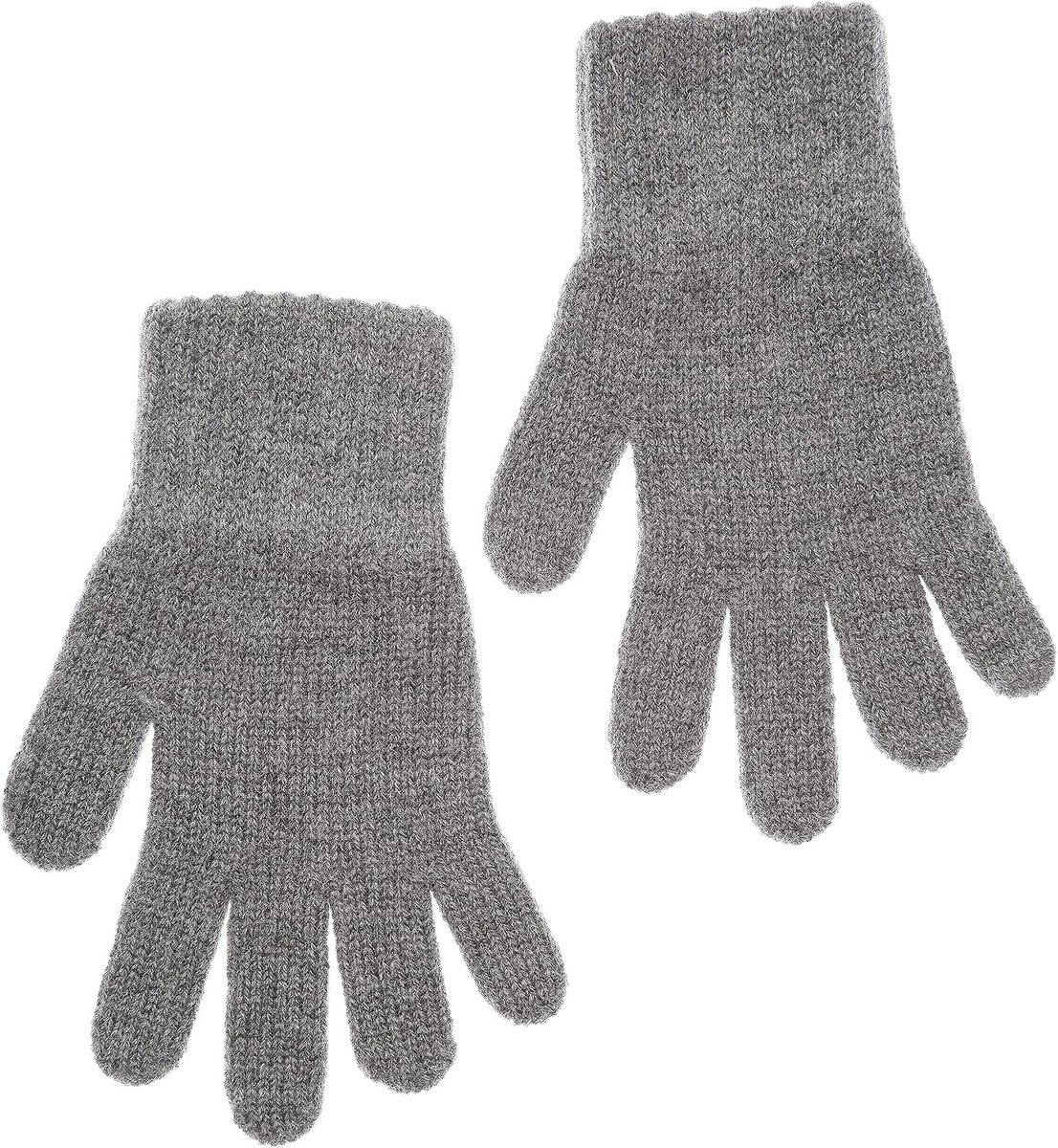 Handschoenen van wol voor baby's en kinderen, warme dubbellaagse winterhandschoenen voor jongens en meisjes vanaf 1 - 8 jaar, comfortabele zachte handschoenen in beige, roze