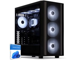 Sedatech Advanced Gaming PC Waterkoeling Premium ATX • Intel Core Ultra 7 265KF 20x 3.9GHz • Radeon RX 9060 XT • 32Gb DDR5 • 2Tb SSD M.2 • WiFi • Bluetooth, USB C 4.0 • Windows 11 • Desktop computer