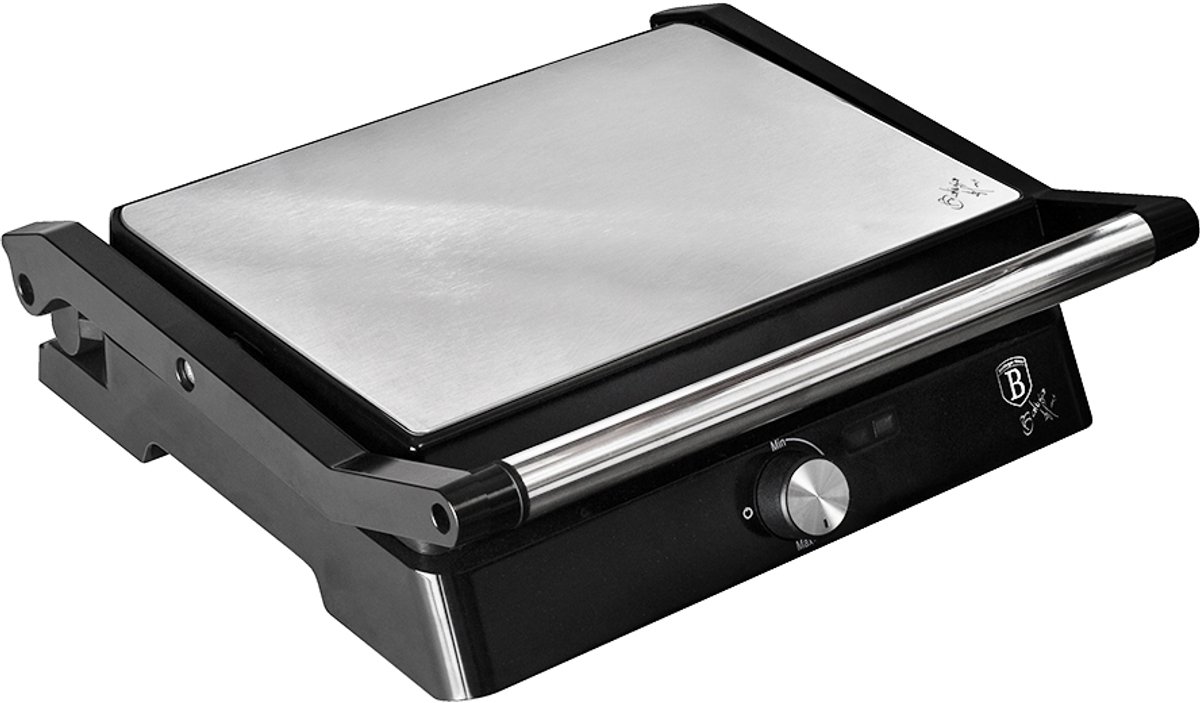Contactgrill met antiaanbaklaag, 2000 W, Royal Black Collection