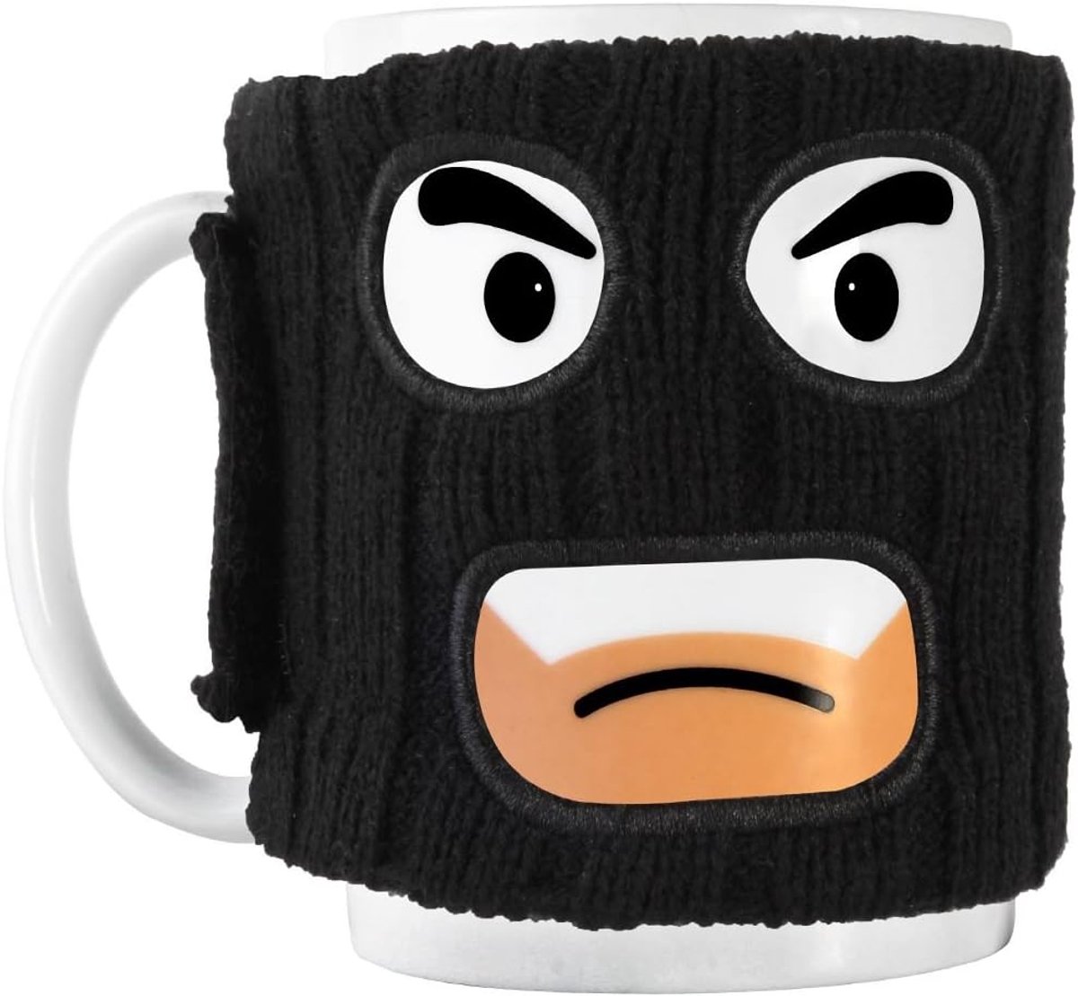 Thumbs Up! - Mugga Mug - mok van keramiek met bivakmuts - wit - 0001190
