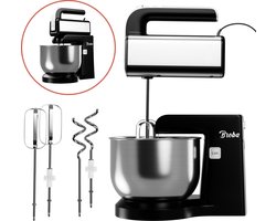 Handmixer Mixer met Mengkom 2-in-1 Keukenmixer met Kom