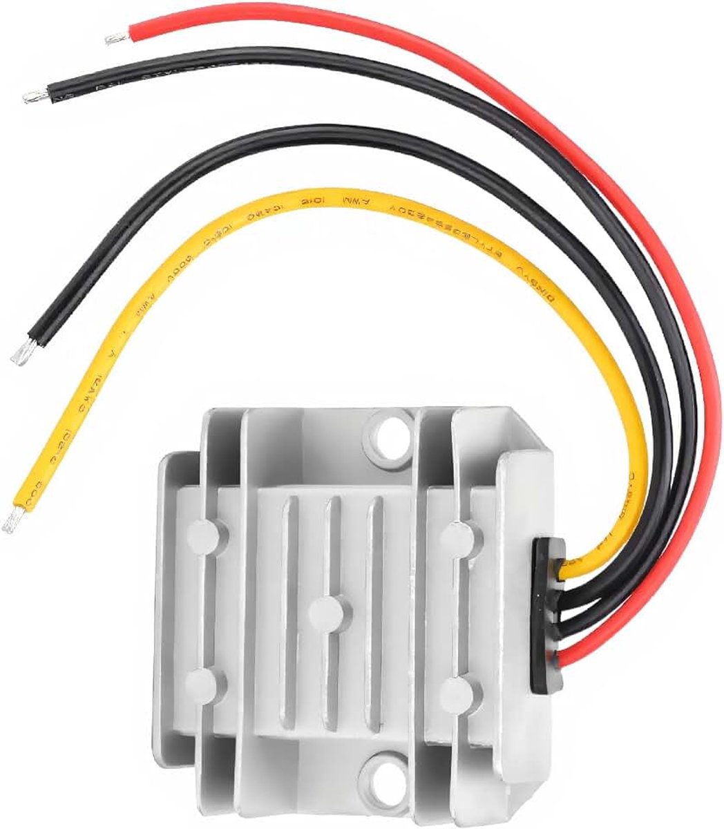 DC 12 V 3A Spanningsstabilisator Overspanningsbeveiliging Voeding Regulator voor Auto Truck Voertuig Boot (DC8-40V Input, DC12V Output)