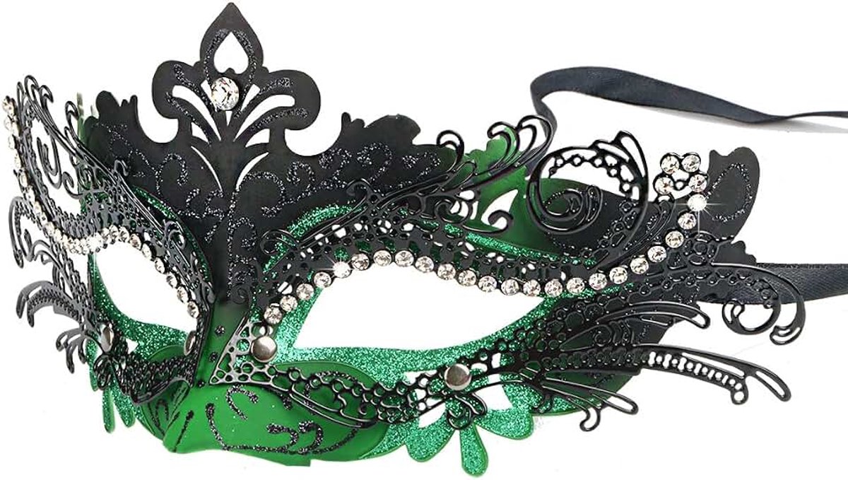 Maskerade-masker, carnavalsdecoraties, Venetiaanse maskers voor vrouwen