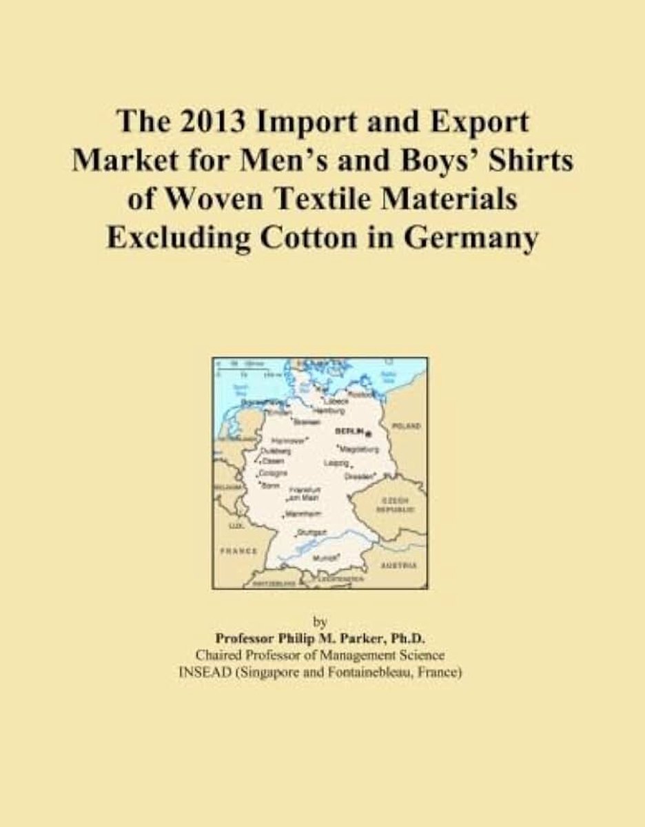 2013 Import and Export Market for Men's and Boys' Shirts of Woven Textile Materials Excluding Cotton in Germany