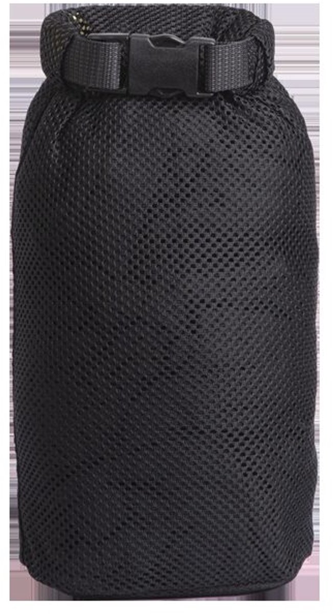 Savotta Rolltop Stuffsack mesh 5L Zwart - pakzak met rolsluiting