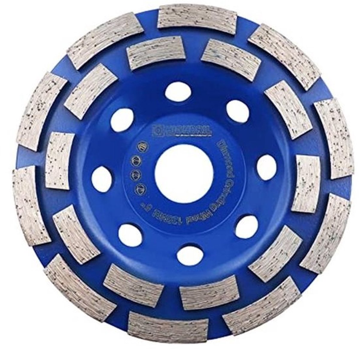 Diamant Schuurplak voor Beton en Natuursteen - Turbo Ontwerp 125mm