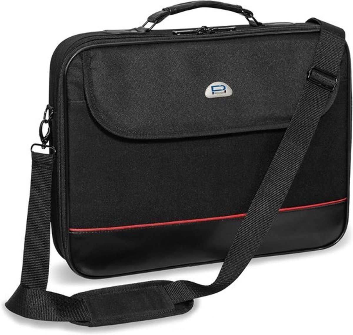 Laptoptas Zwart voor Notebook tot 18,4 inch - Comfortabel en Ruimtelijk
