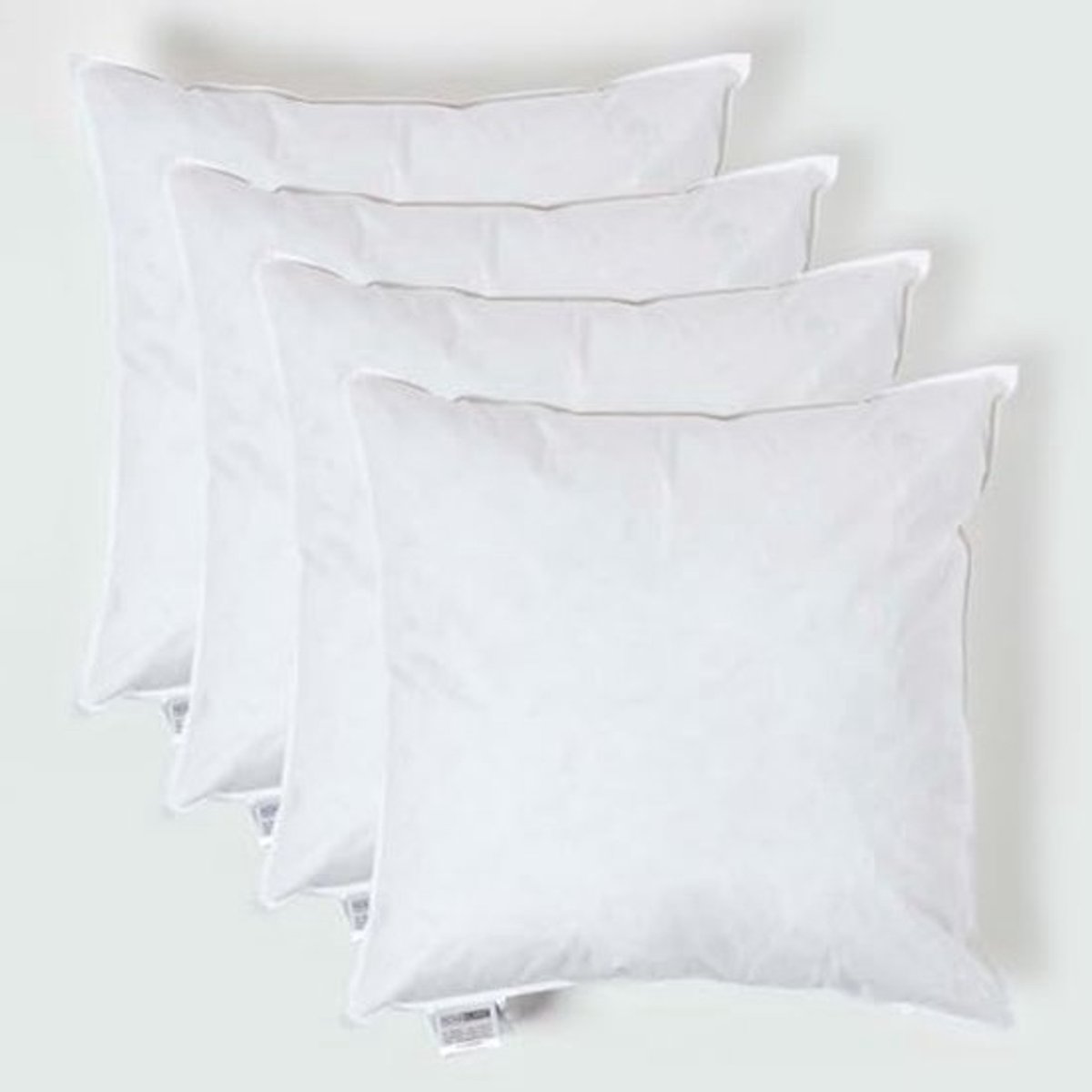 Luxe Eendenveren Kusseninzetstukken 50 x 50 cm - Hypoallergeen en Veerbestendig