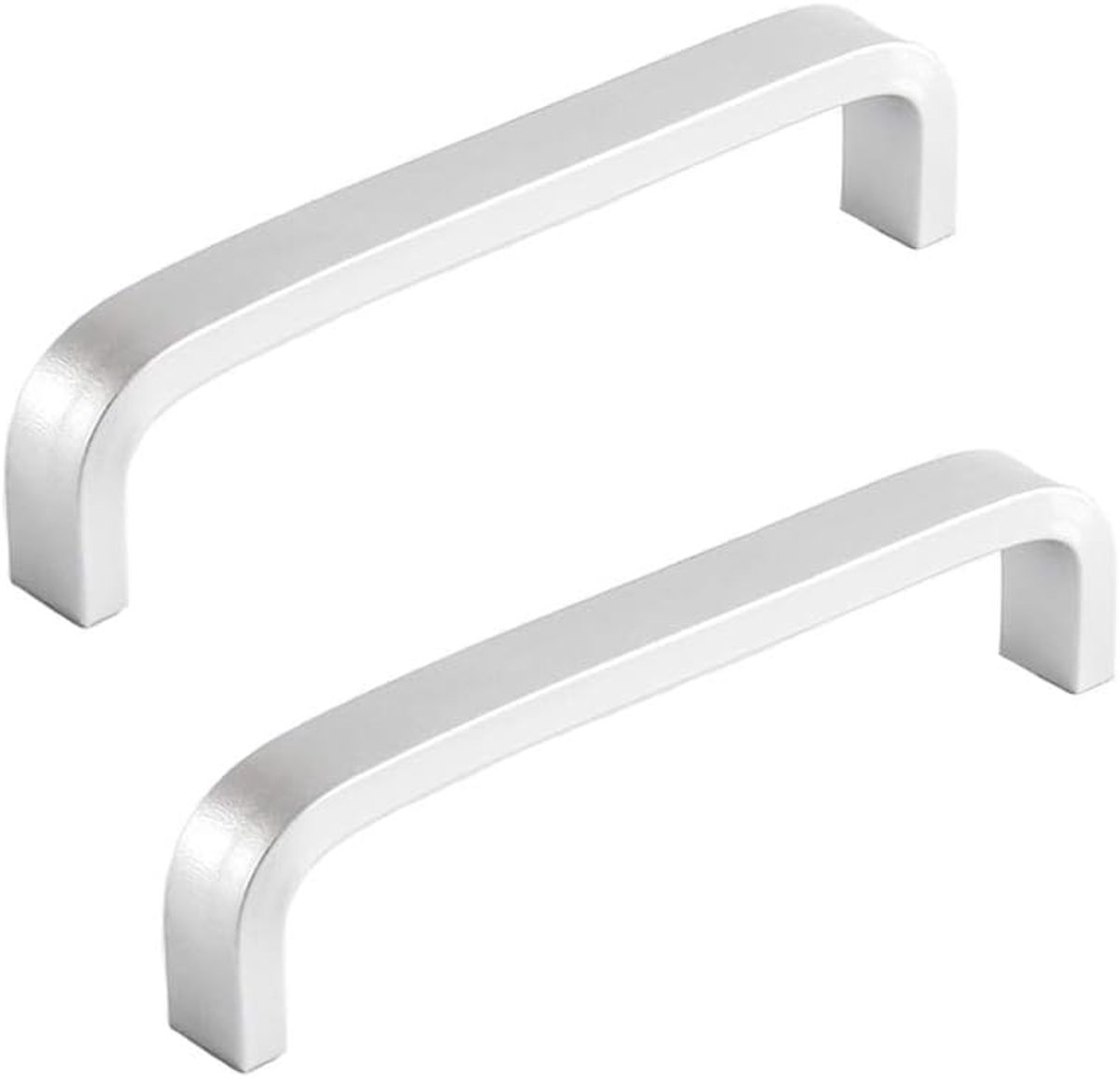 2 stuks zilver meubelgreep booggrepen kastgrepen ladegrepen aluminiumlegering boorgatafstand 96 mm