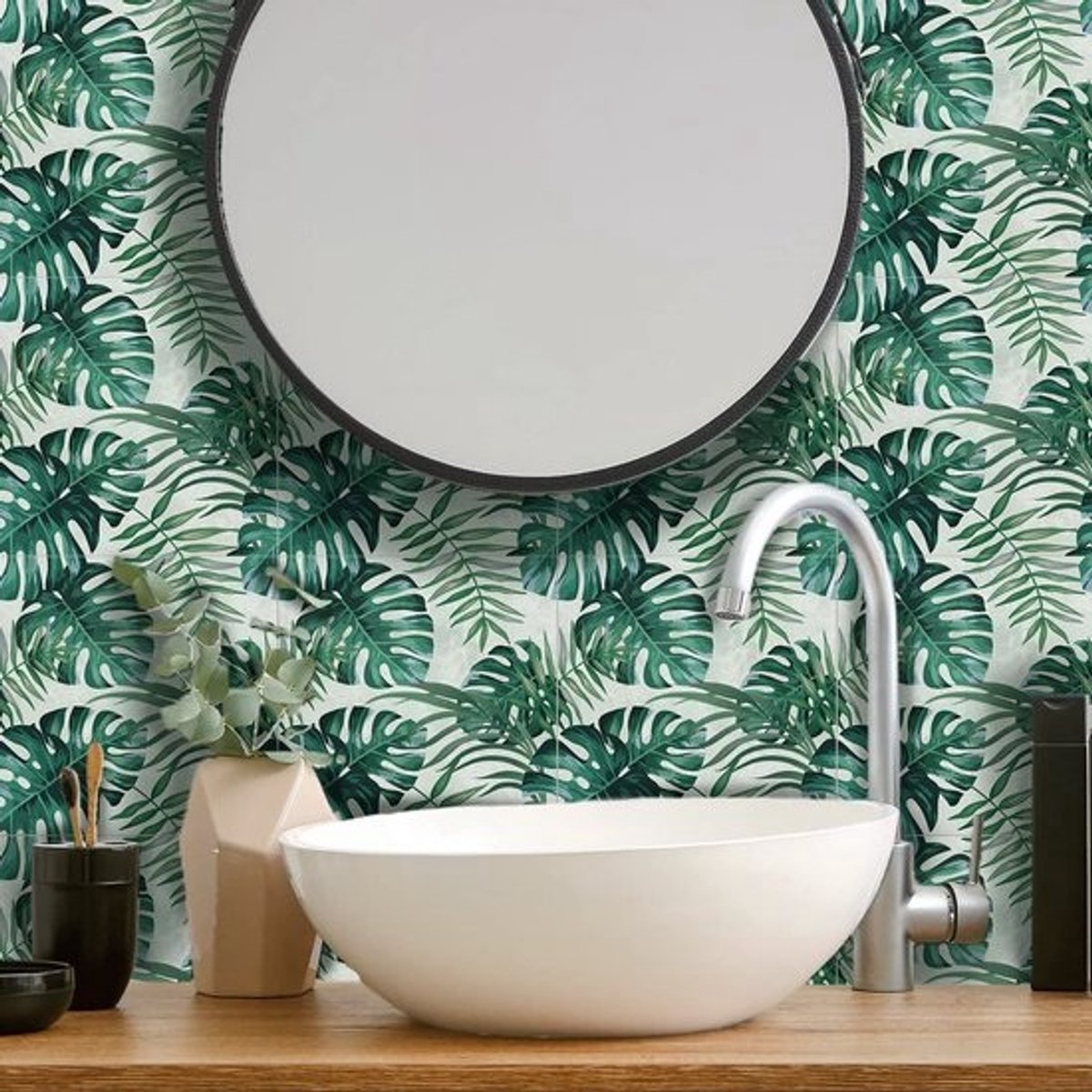 Dailygoods- Wandsticker Boho Stijl - Tegelstickers 15x15 cm - Set van 25 - Waterdicht - Zelfklevend - Geschikt voor Keuken/Badkamer