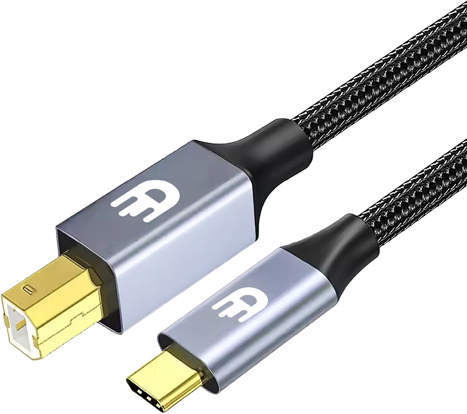 Drivv. Premium Printerkabel - USB C naar USB B Kabel - USB-C naar USB-B - Printerkabel - 5 meter