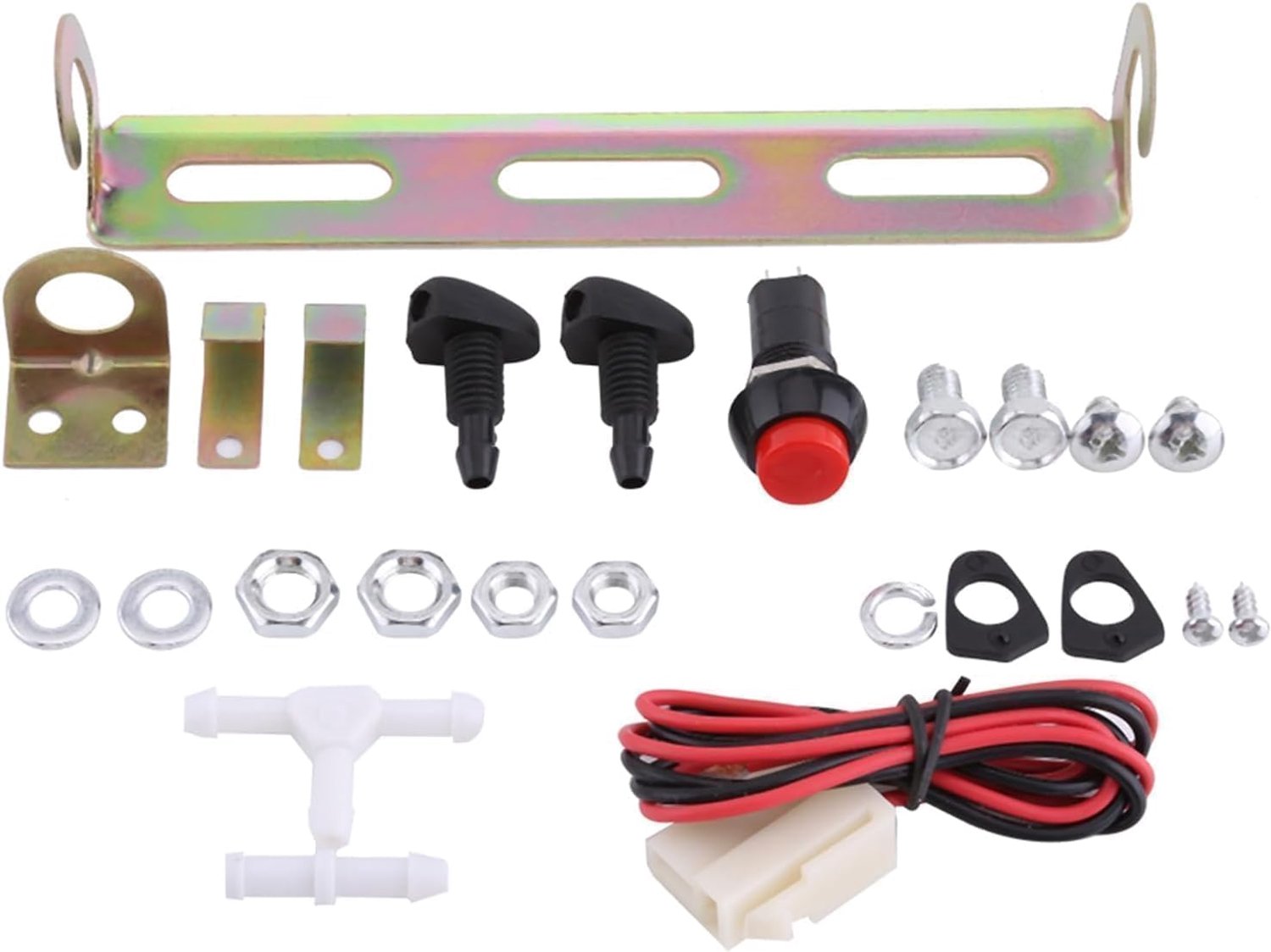 Professionele Wasmachine Pomptaskit - 12V - Lange Slang - Snelle Reiniging Klassieke Auto's - Vemera
