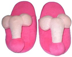 Piemel sloffen - penis pantoffels - cadeautip