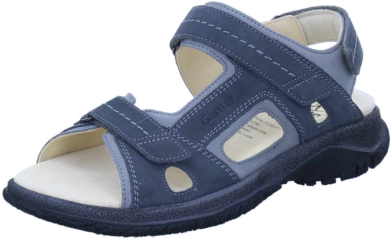 Ganter 257122-6663 heren sandalen Grijs
