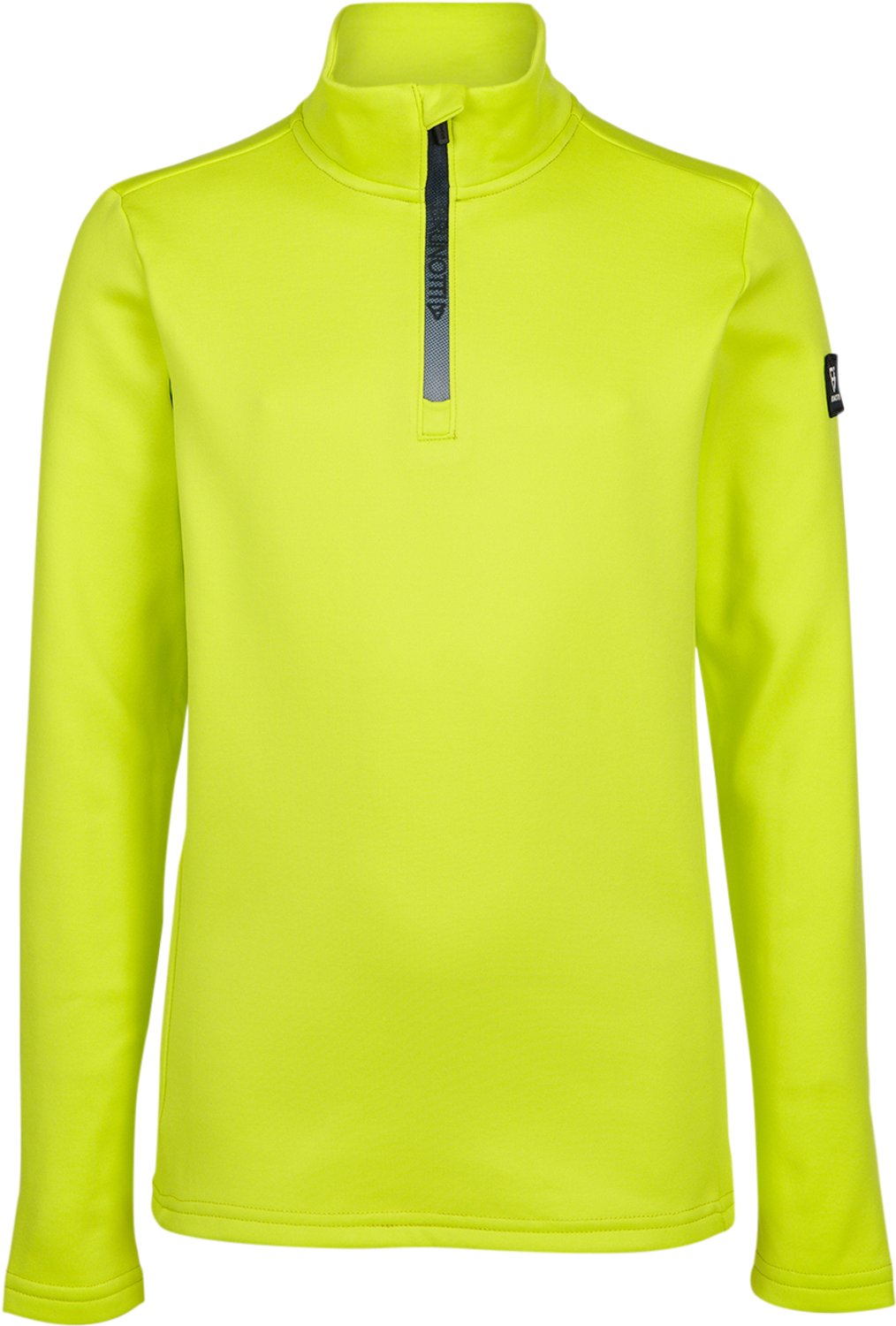 Brunotti Herosy Snow Fleece Jongens – Fleece Vest Wintersport Kleding Tricot Fleece 140 Acid Lime