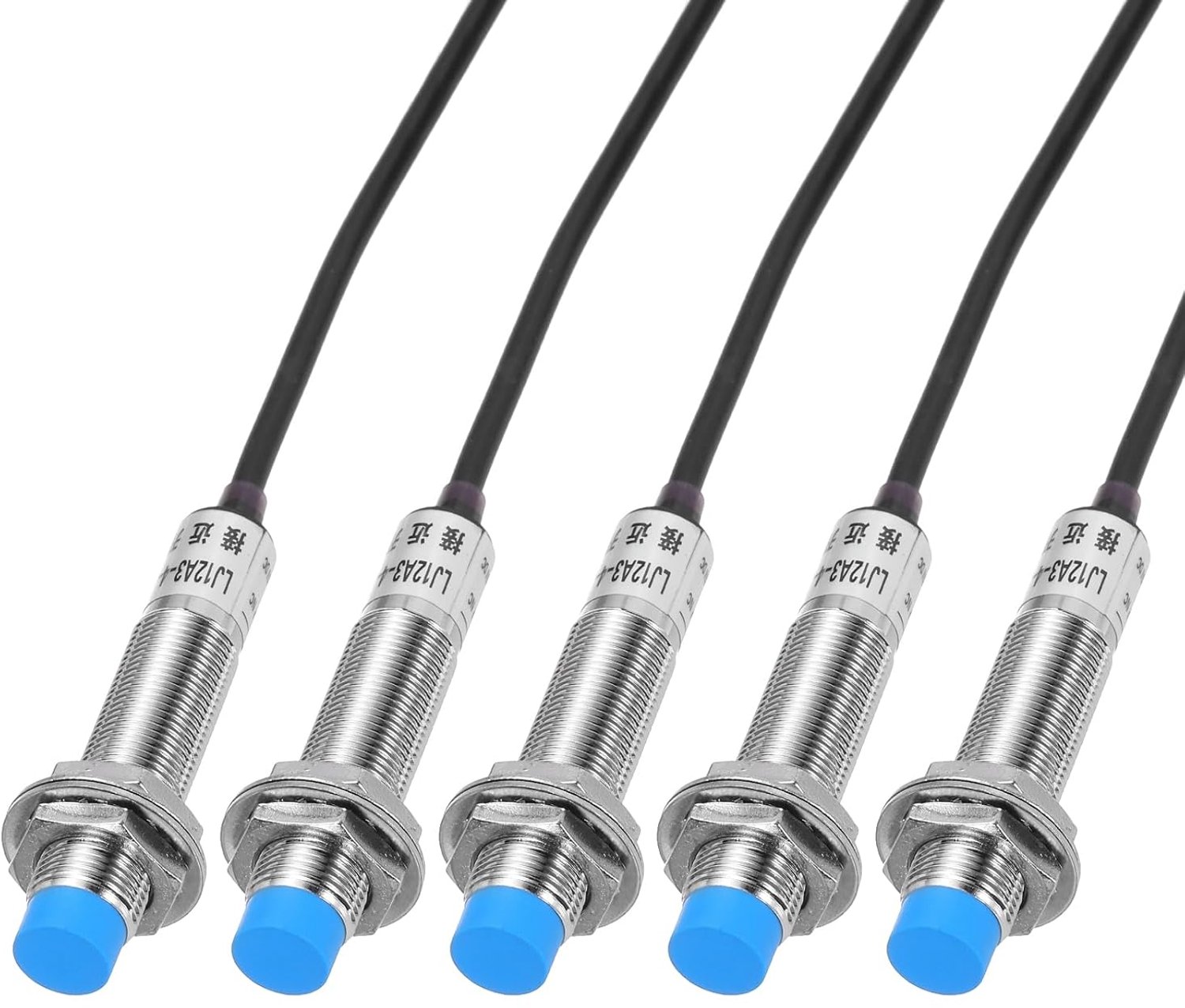 Inductieve naderingsschakelaar 4 mm - NC normaal gesloten - PNP - detectie zonder contact - 5 stuks - Vemera