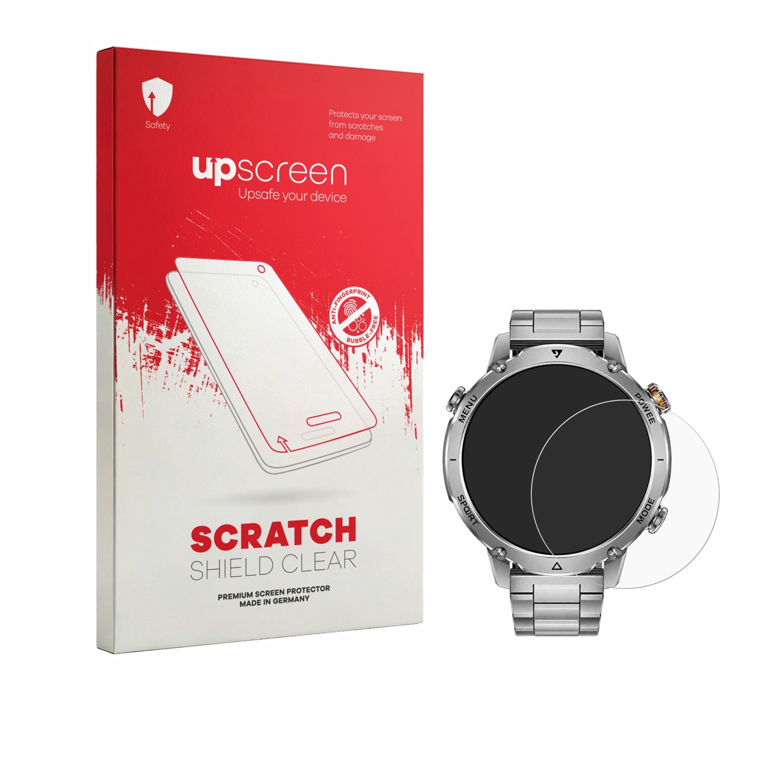 upscreen - Screenprotector voor SUNKTA EF26-C - Folie Beschermfolie transparant