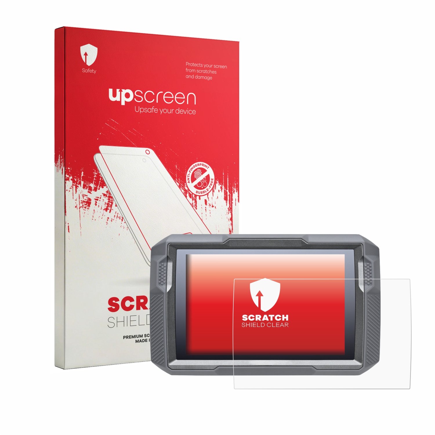 upscreen - Screenprotector voor Topdon UltraDiag Moto - Folie Beschermfolie transparant