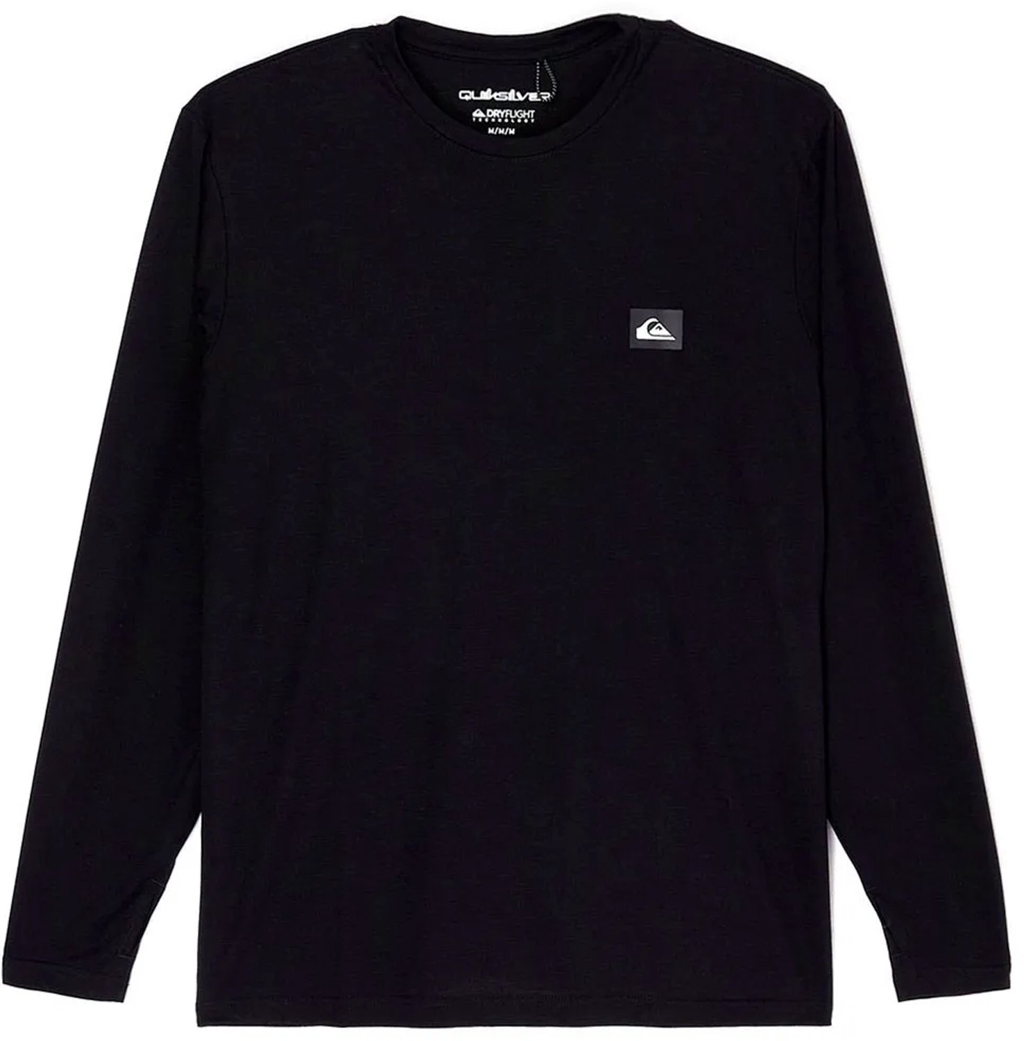 Quiksilver Coastal Run Lange Mouwen Basislaag Man Zwart