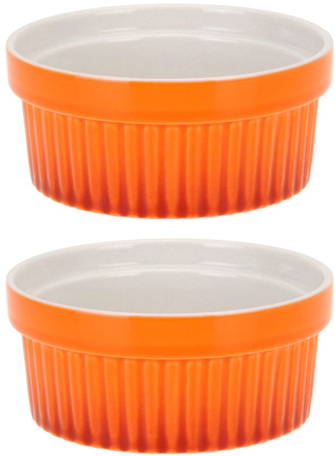 EH Excellent Houseware - Ramekin - Gekleurde keramische schaaltjes, multifunctionele ramekins 260 ml, 2 stuks
