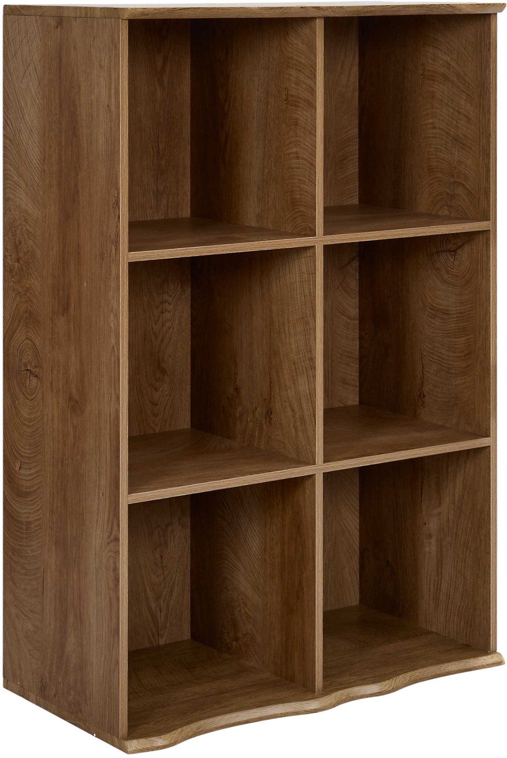 MISOU Vakkenkast - Opbergkast - Speelgoedkast - 6 Vakken - Middel - Zonder Deuren - Hout - Bruin - FOREST