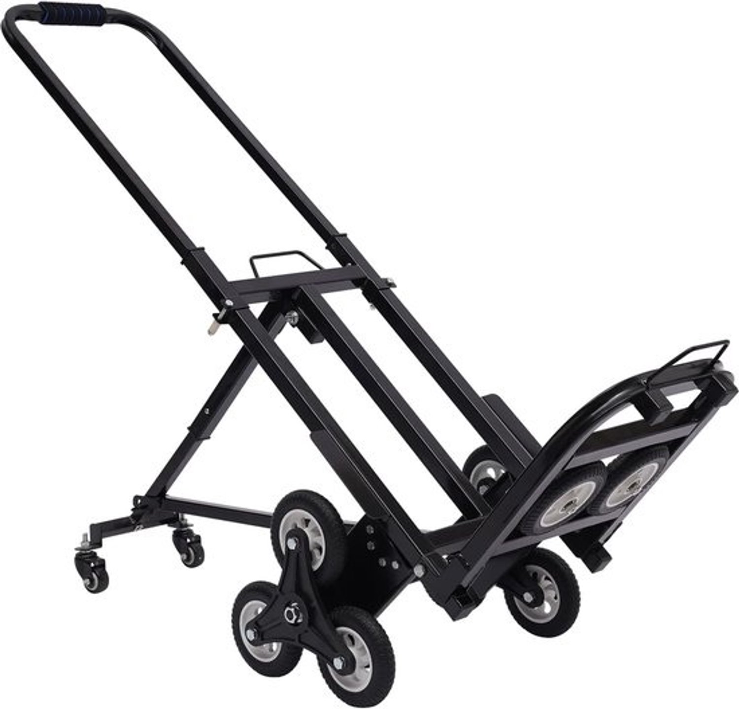 Opvouwbare steekwagen - 10 wielen voor trappen, draagvermogen 150 kg