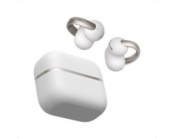 Anker soundcore AeroClip 2 Open-Ear Clip-On Oordopjes voor Heldere Calls Anker Thus™ AI Chip, Guinness World Record, open-ear comfort, krachtige bas, Hi-Res, 32 u afspeeltijd, AI-vertaling,Wit.