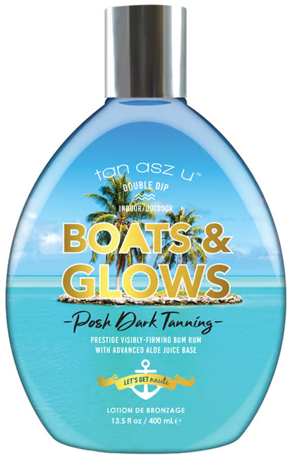 Tan Asz U Boats & Glows - Zonnebanklotion - 400 ml