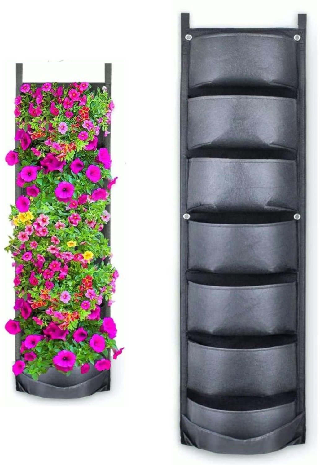 Zolvano® Verticale Moestuin - Plantenrek Tuin - Kweekzak - Waterdicht-Zwart