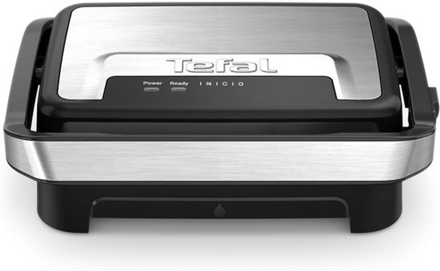 Contactgrill en paninigrill - Tafelgrill - Voor snelle maaltijden - 2-in-1 apparaat - 30x15x30 cm - Roestvrij staal, zwart