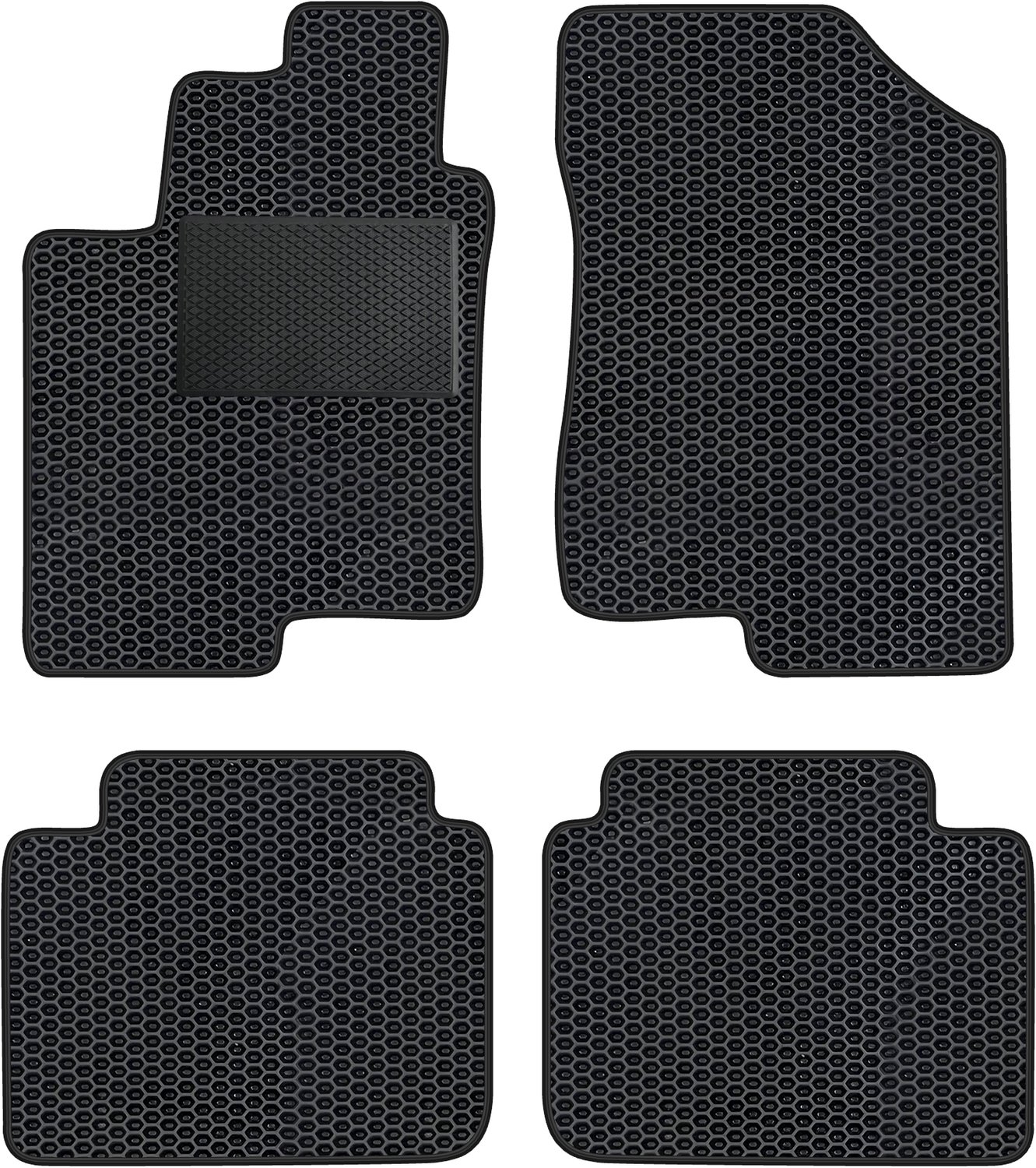 HY010_EVA_POD - Compleet Auto Vloermatten Set - Voor Hyundai Sonata - Met Versterking