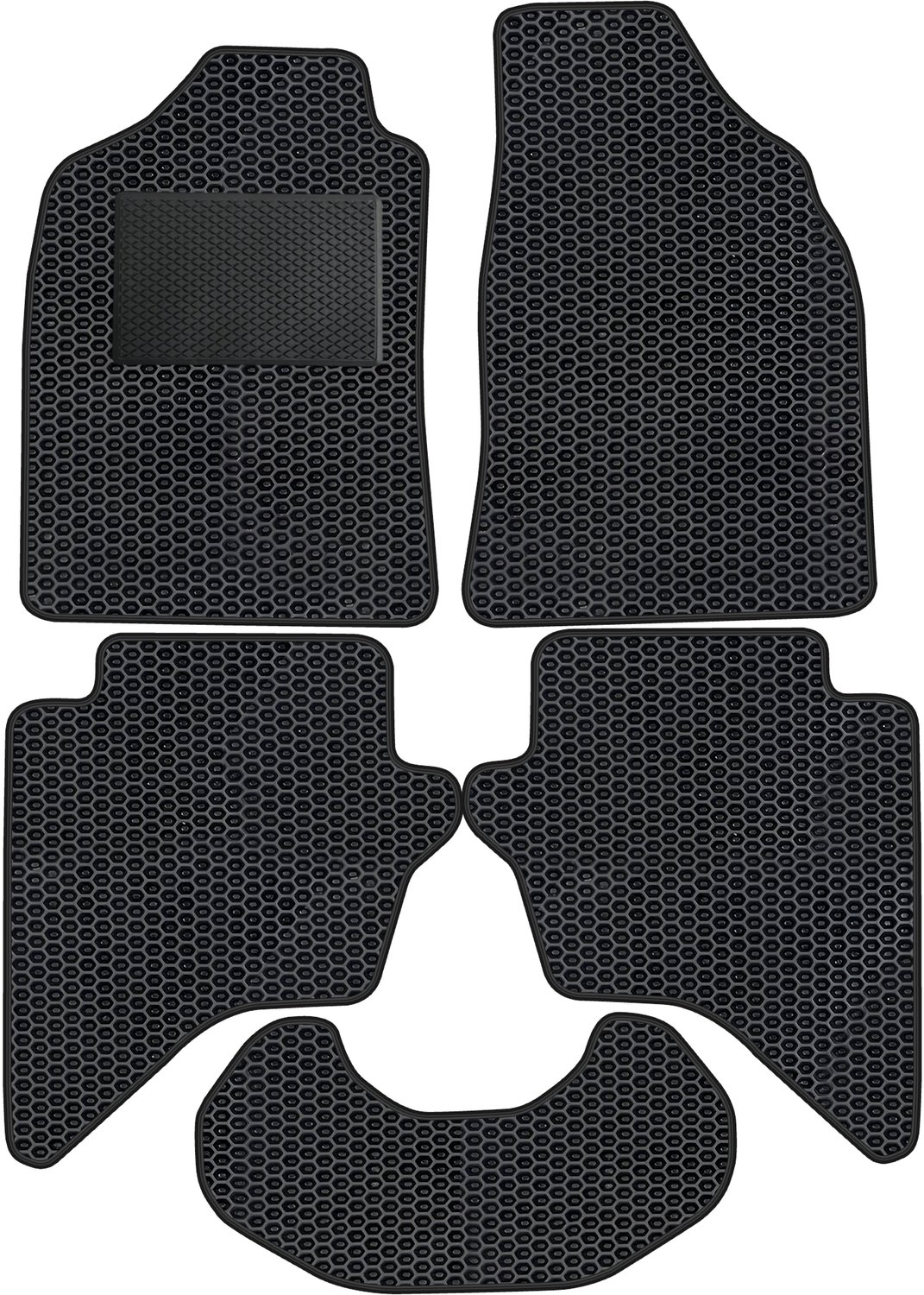 EVA - compleet - Dywaniki samochodowe - Zwaartekracht wzmocnione - Dopasowanie do Ford Ranger, Mazda BT50 bis 2011