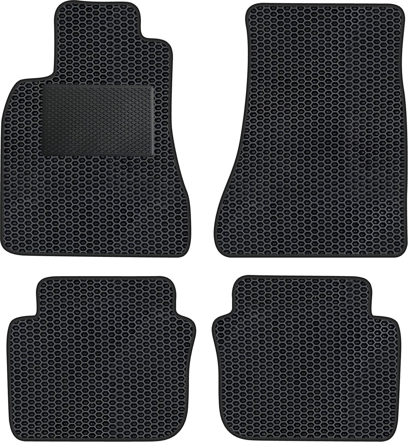 EVA LE012 - Compleet auto matten set - Geschikt voor Lexus CT 300H 2010-2022 - Versterking inbegrepen