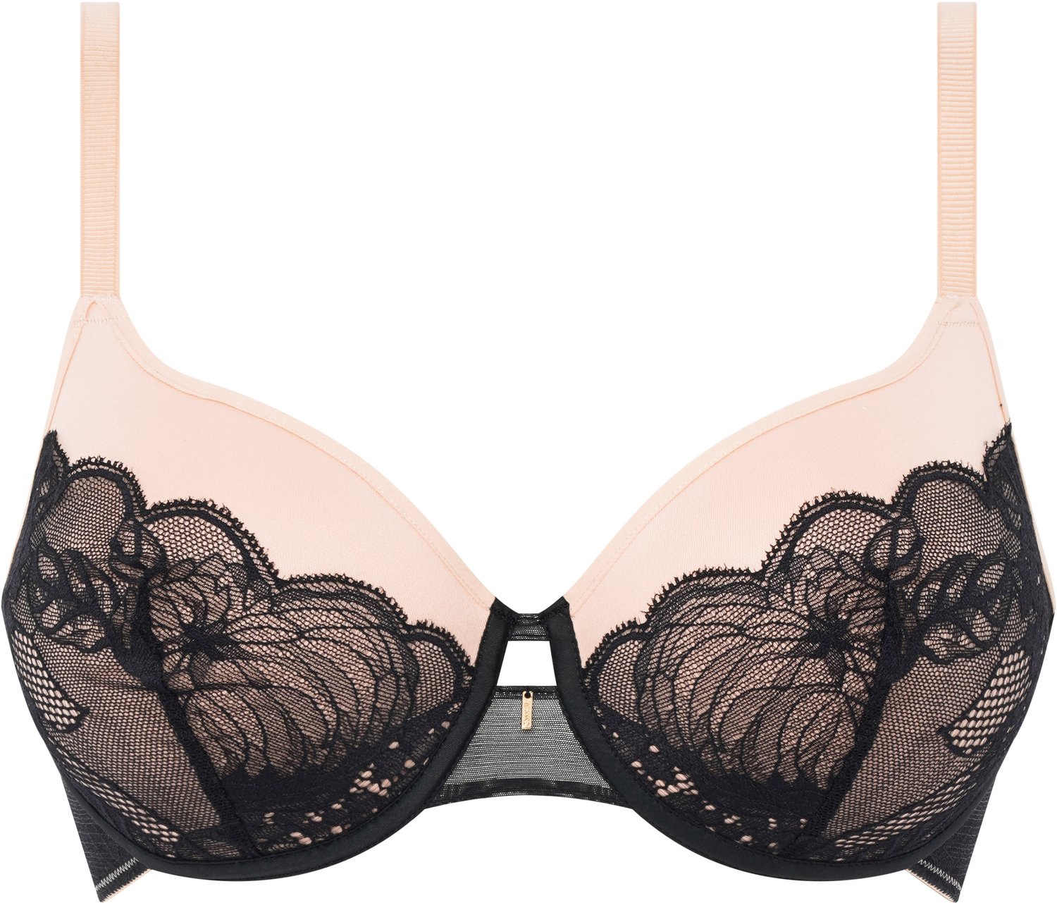 ESOTIQ V0865-99X - Voorgevormde beha - Zwart en beige Zwart;Beige