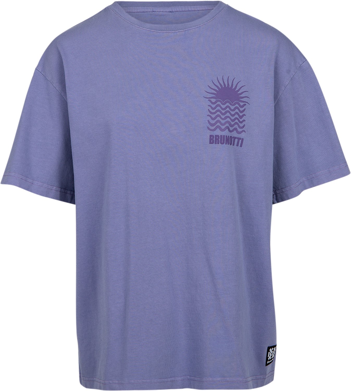 Brunotti Byan Dames T-Shirt – 100% Katoen Relaxed Fit XL Wisteria