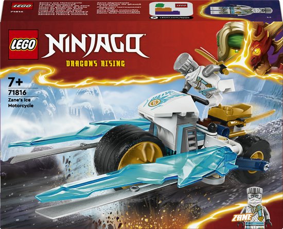 LEGO Ninjago - Zane's ijsmotor Constructiespeelgoed thumbnail 2